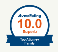 Avvo Rating 10.0 Superb | Top Attorney Family
