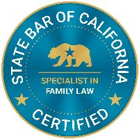 State Bar Of California Certified, Specialist In Family Law